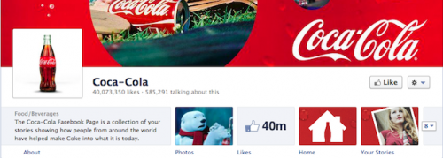 Facebook brand timelines