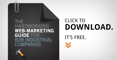 Download web marketing guide for B2B industrial companies