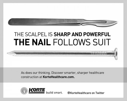 Healthcare construction advertising